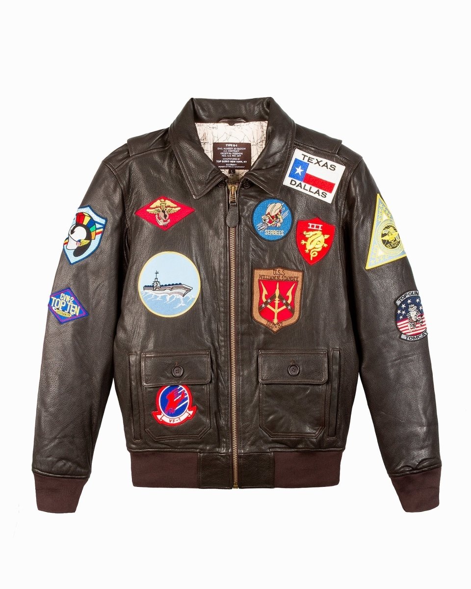 TOP GUN OFFICIAL SIGNATURE SERIES LEATHER JACKET - Vox Leather