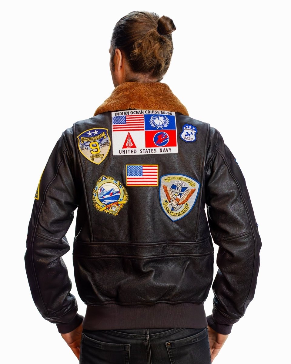 TOP GUN OFFICIAL SIGNATURE SERIES LEATHER JACKET - Vox Leather