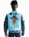 TOP GUN THE GOAT VARSITY JACKET - Rare Leather