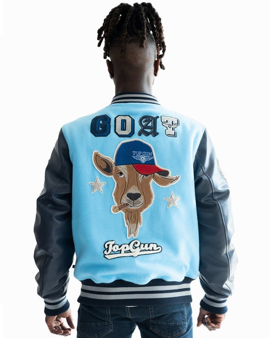 TOP GUN "THE GOAT" VARSITY JACKET - Vox Leather