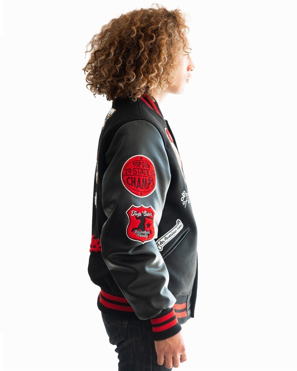 TOP GUN "THE GOAT" VARSITY JACKET - Vox Leather