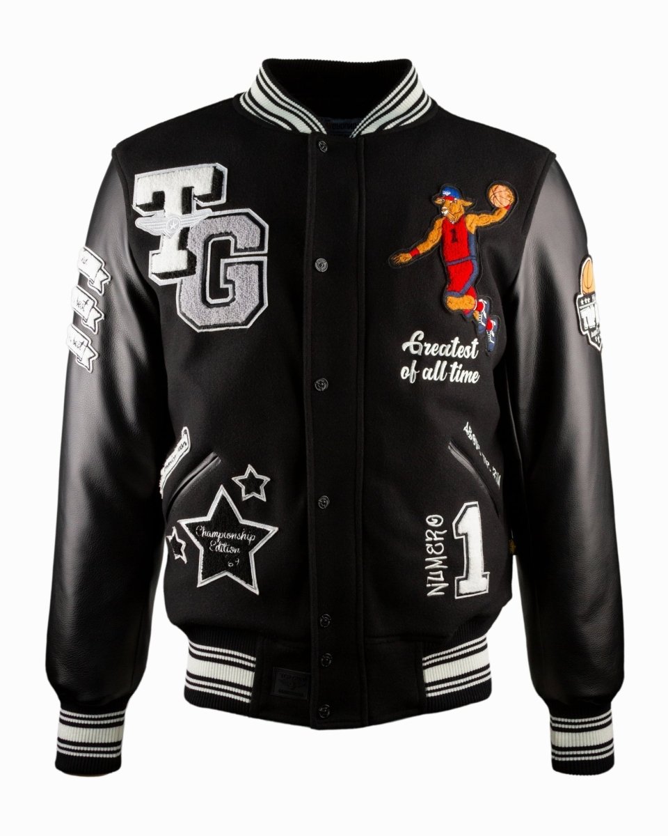 TOP GUN "THE NEW GOAT" VARSITY JACKET - Vox Leather