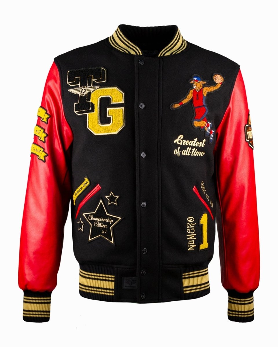 TOP GUN "THE NEW GOAT" VARSITY JACKET - Vox Leather
