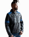 TOP GUN VEGAN LEATHER HOODED RACER JACKET - Vox Leather