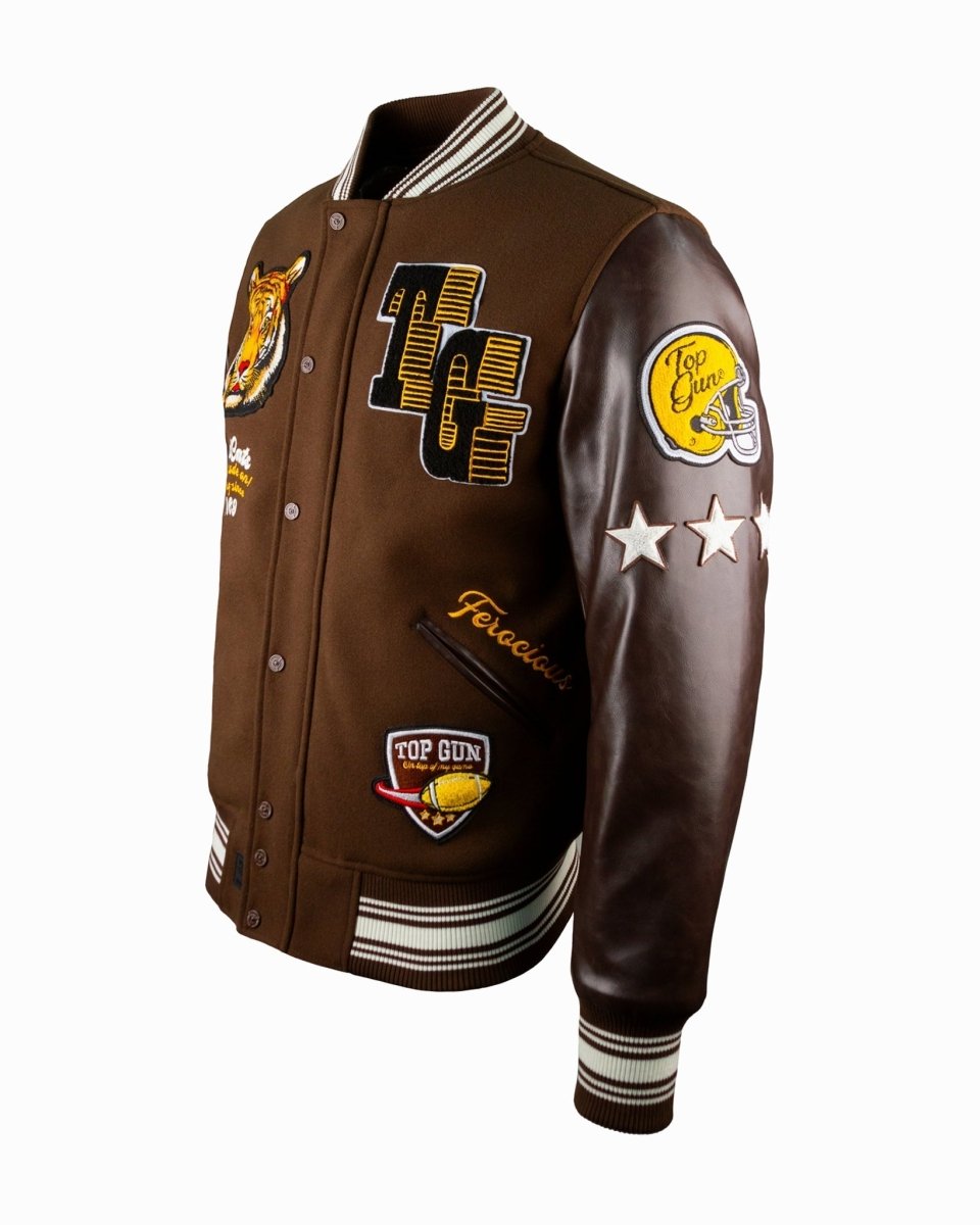 TOP GUN WILDCATS VARSITY JACKET - Vox Leather