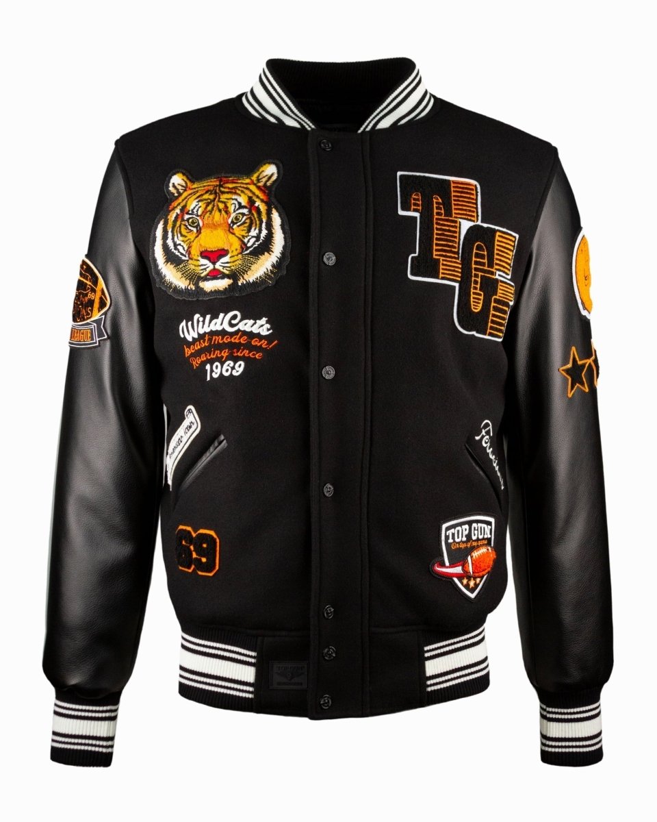TOP GUN WILDCATS VARSITY JACKET - Vox Leather