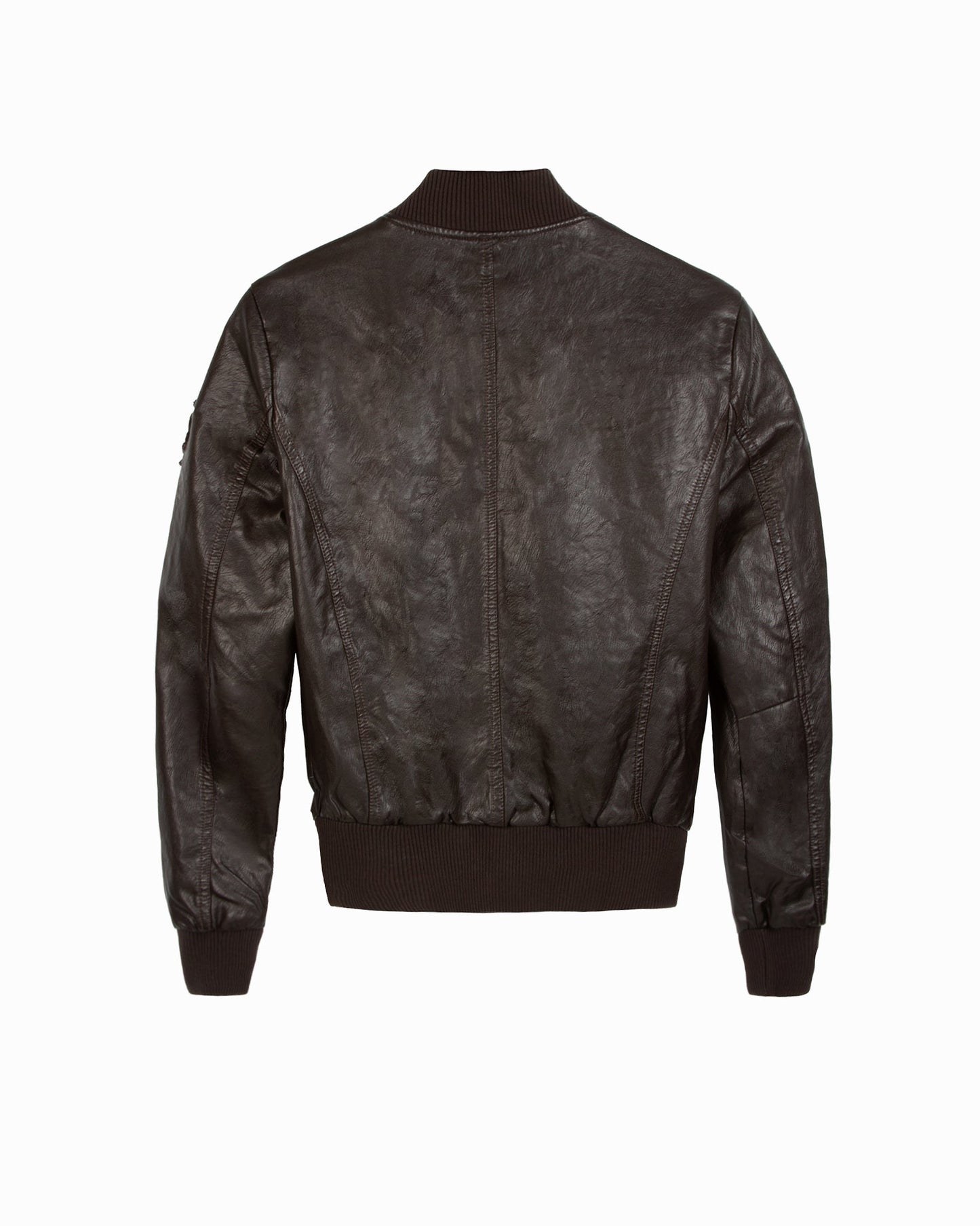 TOP GUN WOMEN'S VEGAN LEATHER BOMBER JACKET - Rare Leather