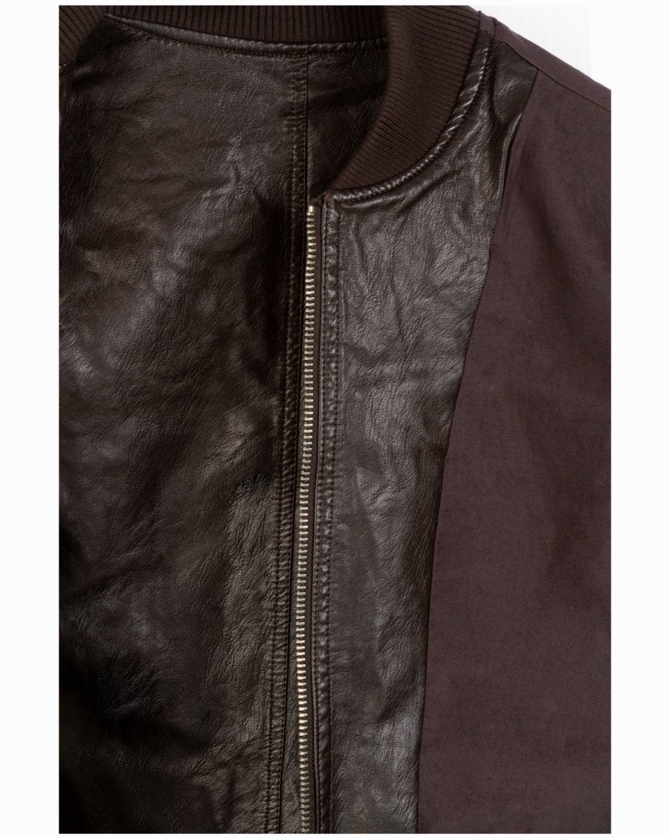 TOP GUN WOMEN'S VEGAN LEATHER BOMBER JACKET - Vox Leather