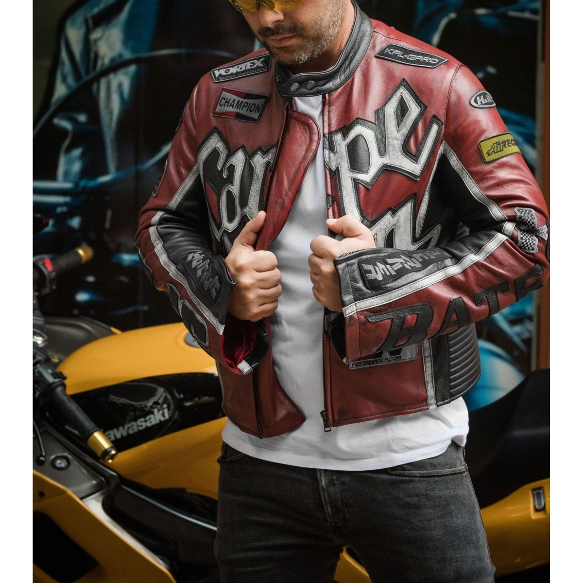 Torque Martin Henderson Biker Jacket - Vox Leather
