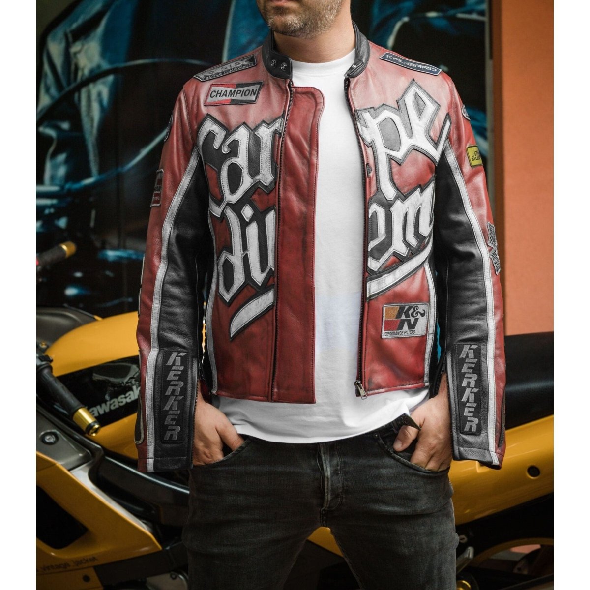 Torque Martin Henderson Biker Jacket - Vox Leather