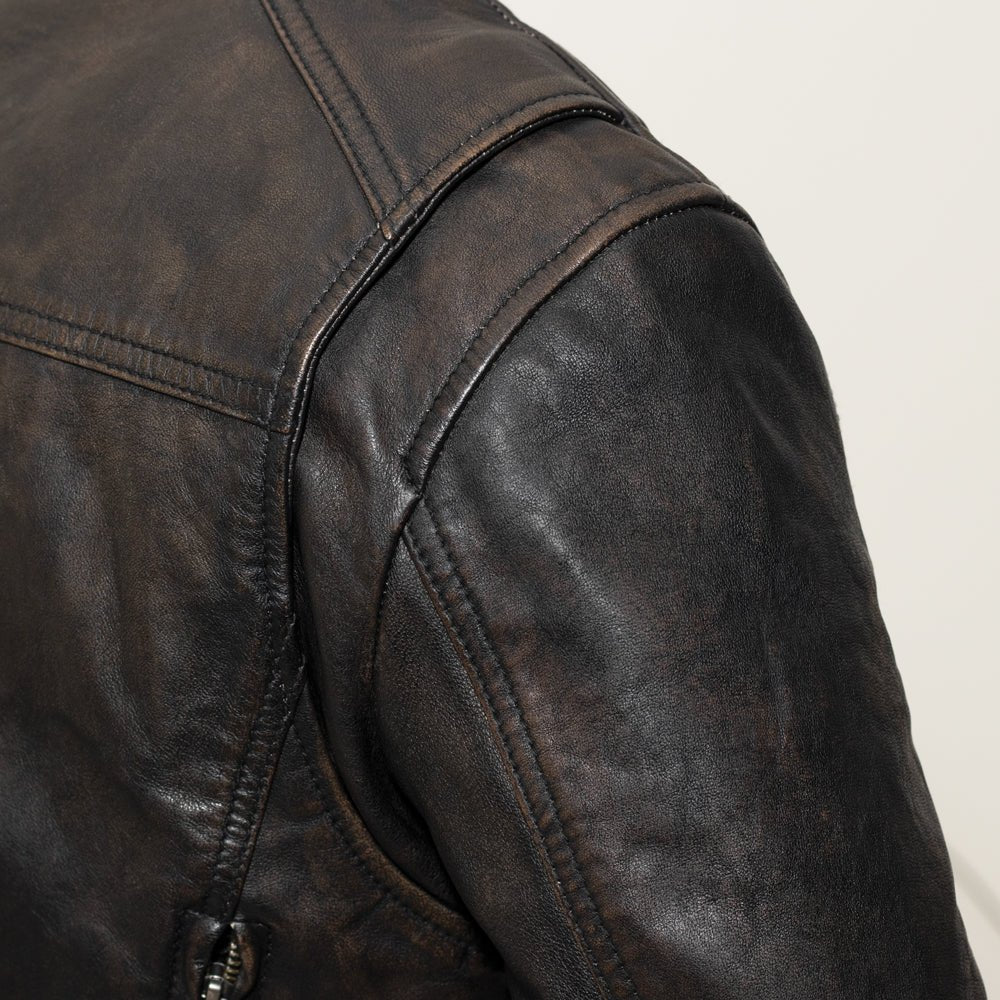 Trickster Womens Motorcycle Leather Jacket - Rare Leather