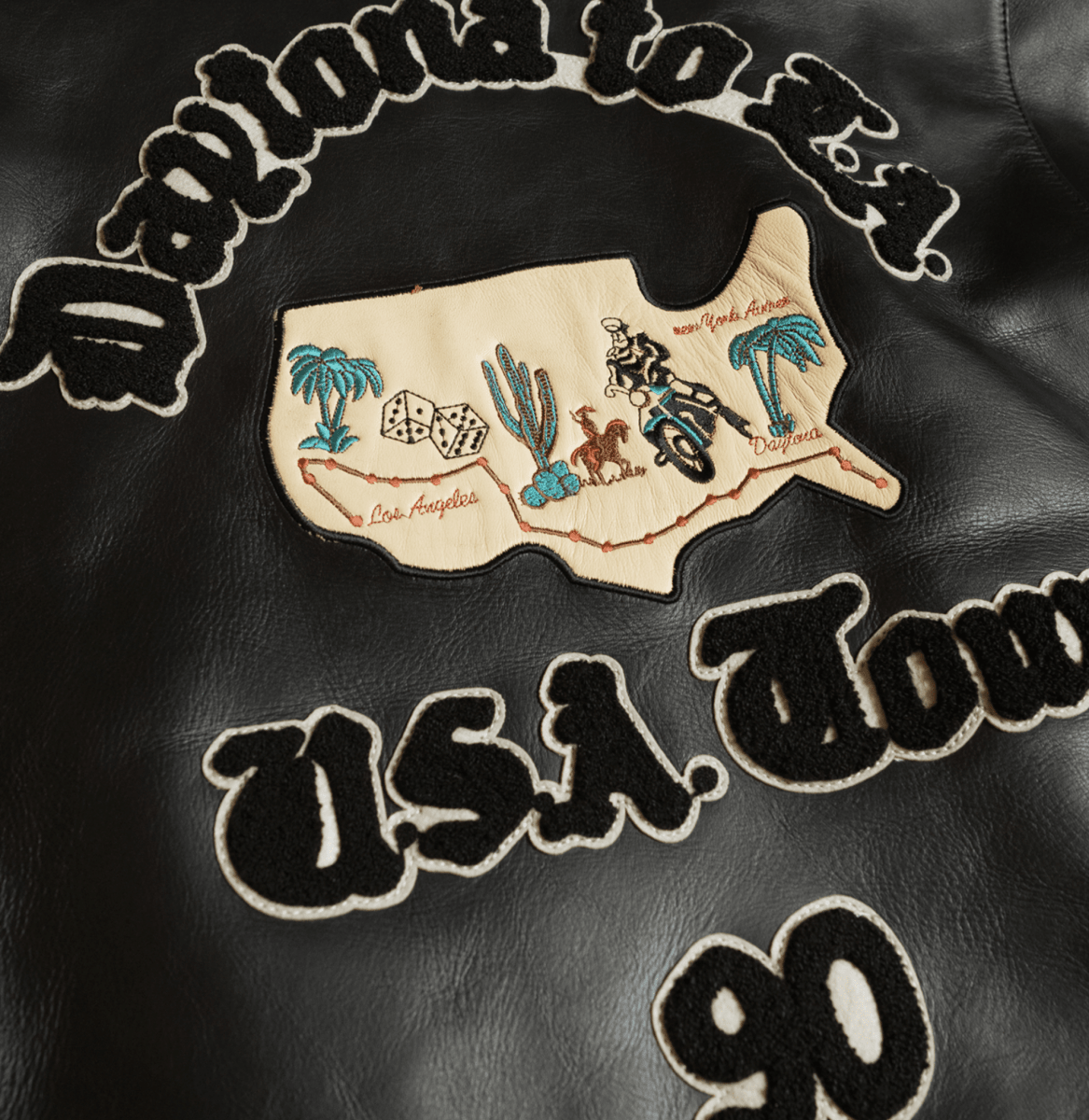 USA TOUR MOTORCYCLE JACKET - Vox Leather