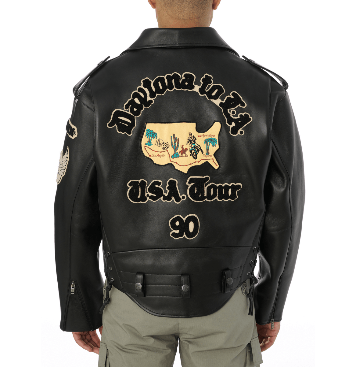 USA TOUR MOTORCYCLE JACKET - Vox Leather