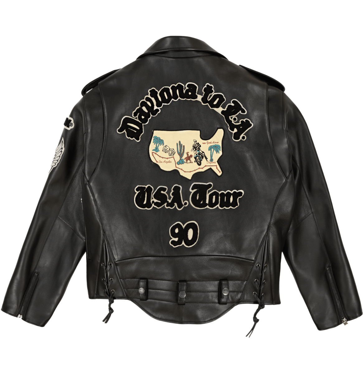 USA TOUR MOTORCYCLE JACKET - Vox Leather