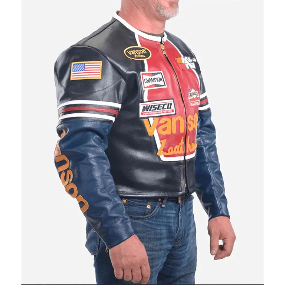 Vanson Star Leather Jacket - Vox Leather