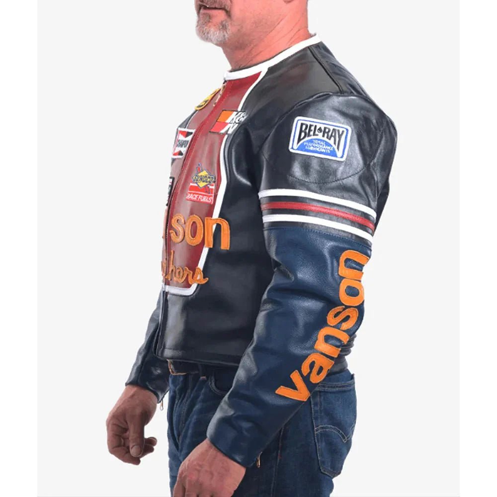 Vanson Star Leather Jacket - Vox Leather