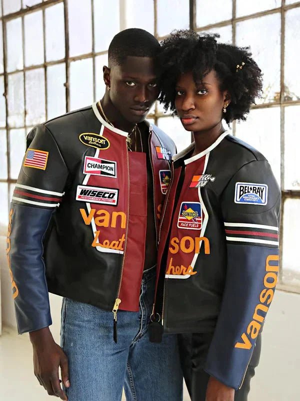 Vanson Star Leather Jacket - Vox Leather