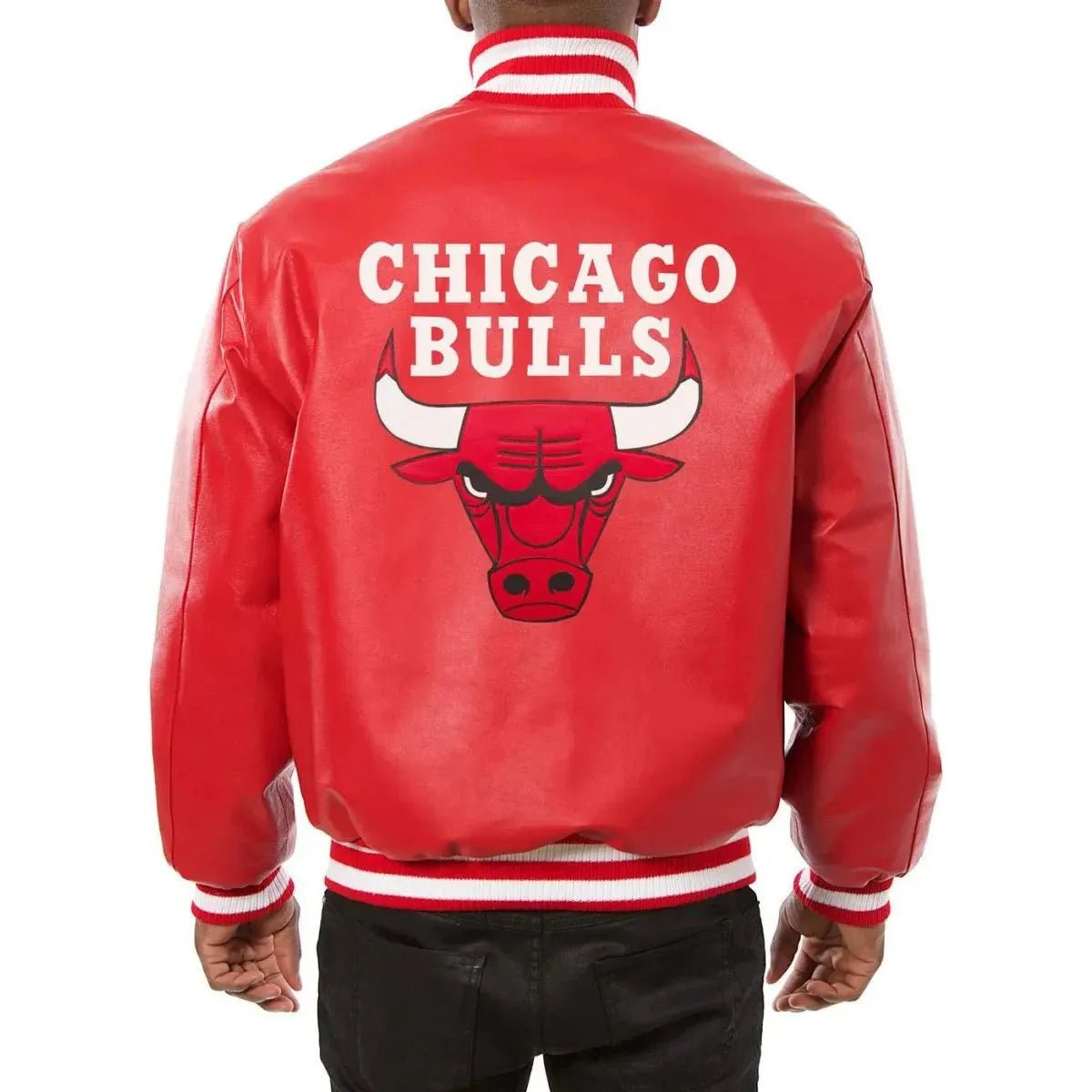 Varsity Chicago Bulls Leather Jacket - Vox Leather