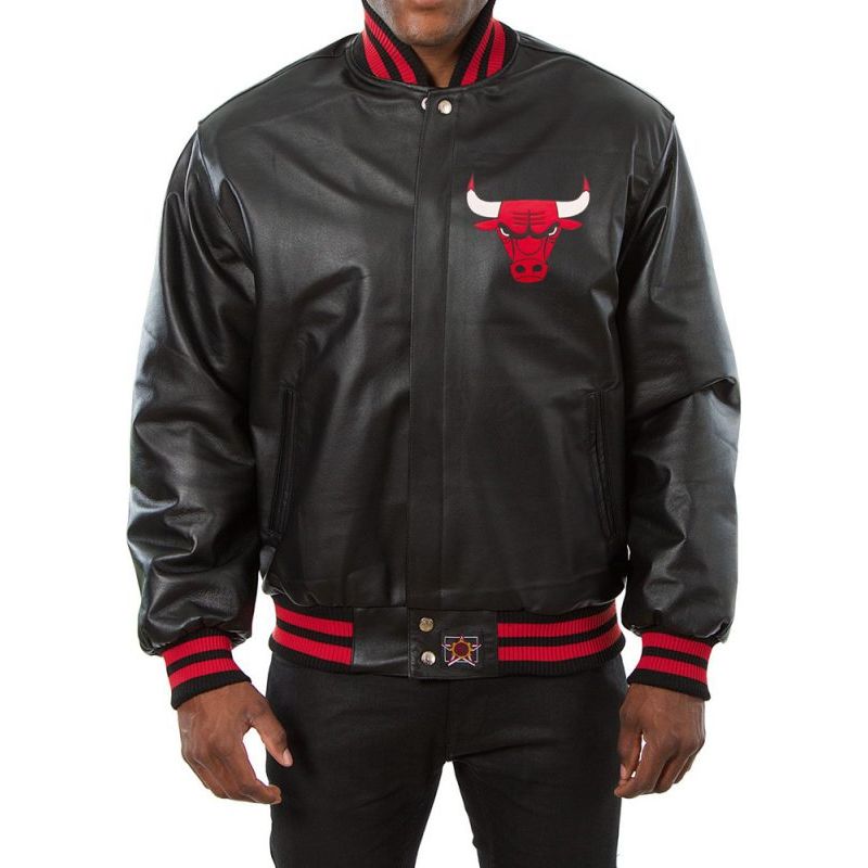 Varsity Chicago Bulls Leather Jacket - Vox Leather