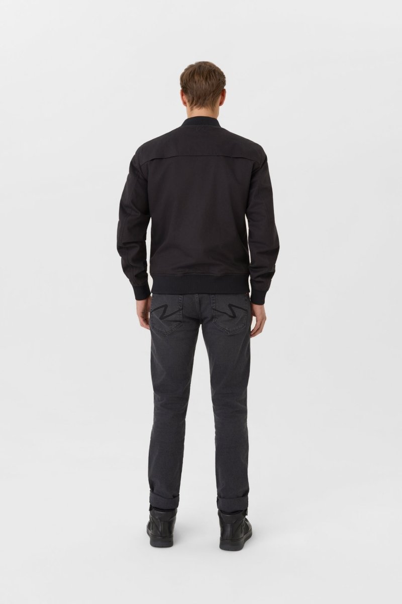 VENTURA BLACK AA - Summer bomber jacket - Vox Leather