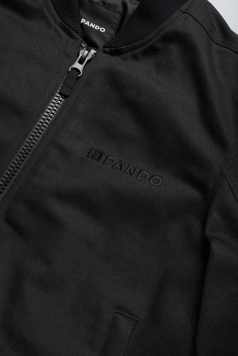VENTURA BLACK AA - Summer bomber jacket - Vox Leather