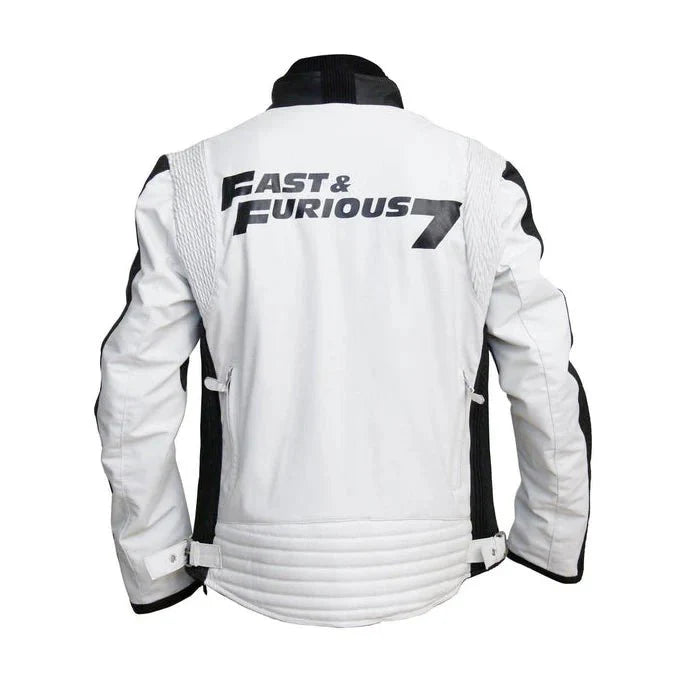 Vin Diesel Fast and Furious 7 Leather Jacket - Rare Leather