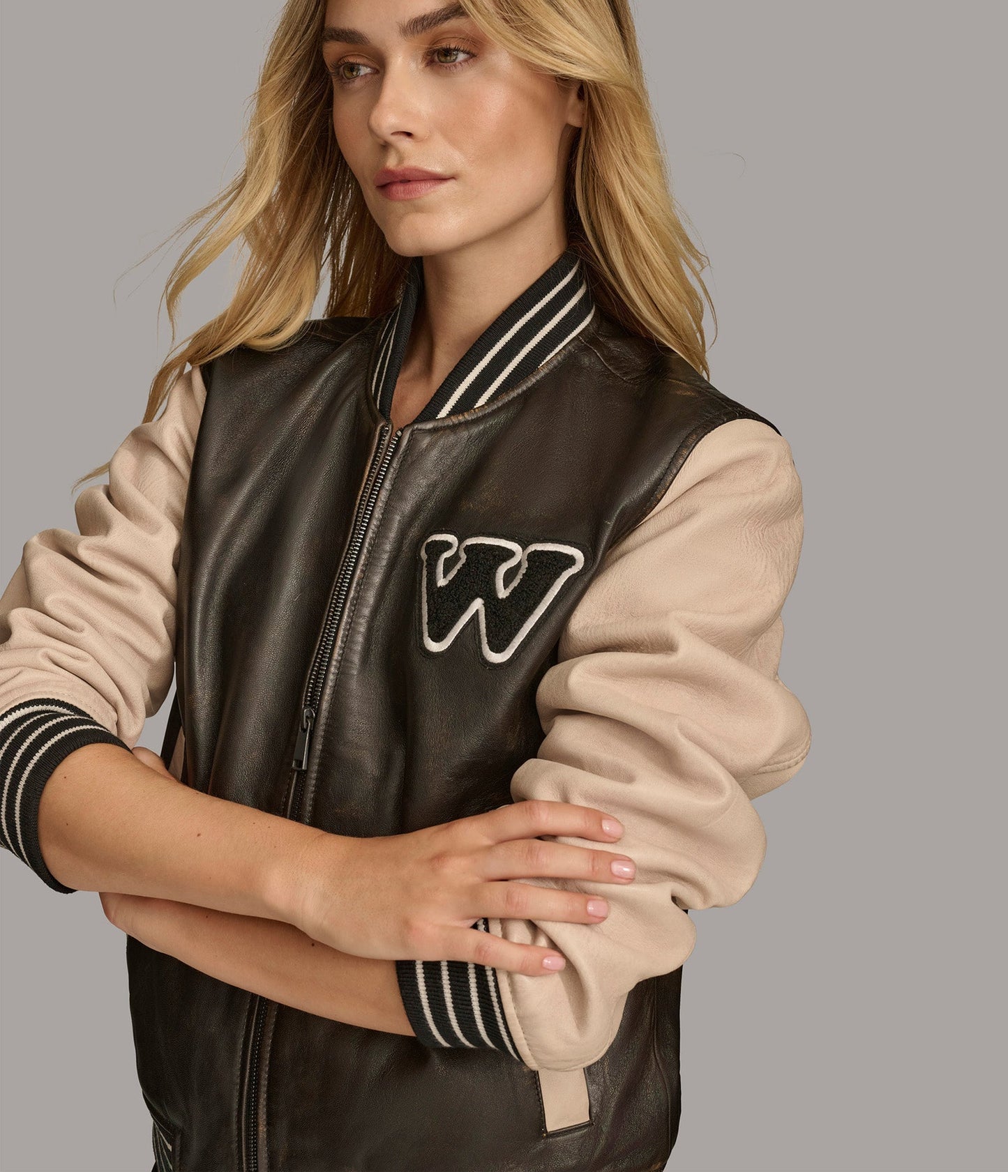 Waverly Varsity Jacket - Rare Leather