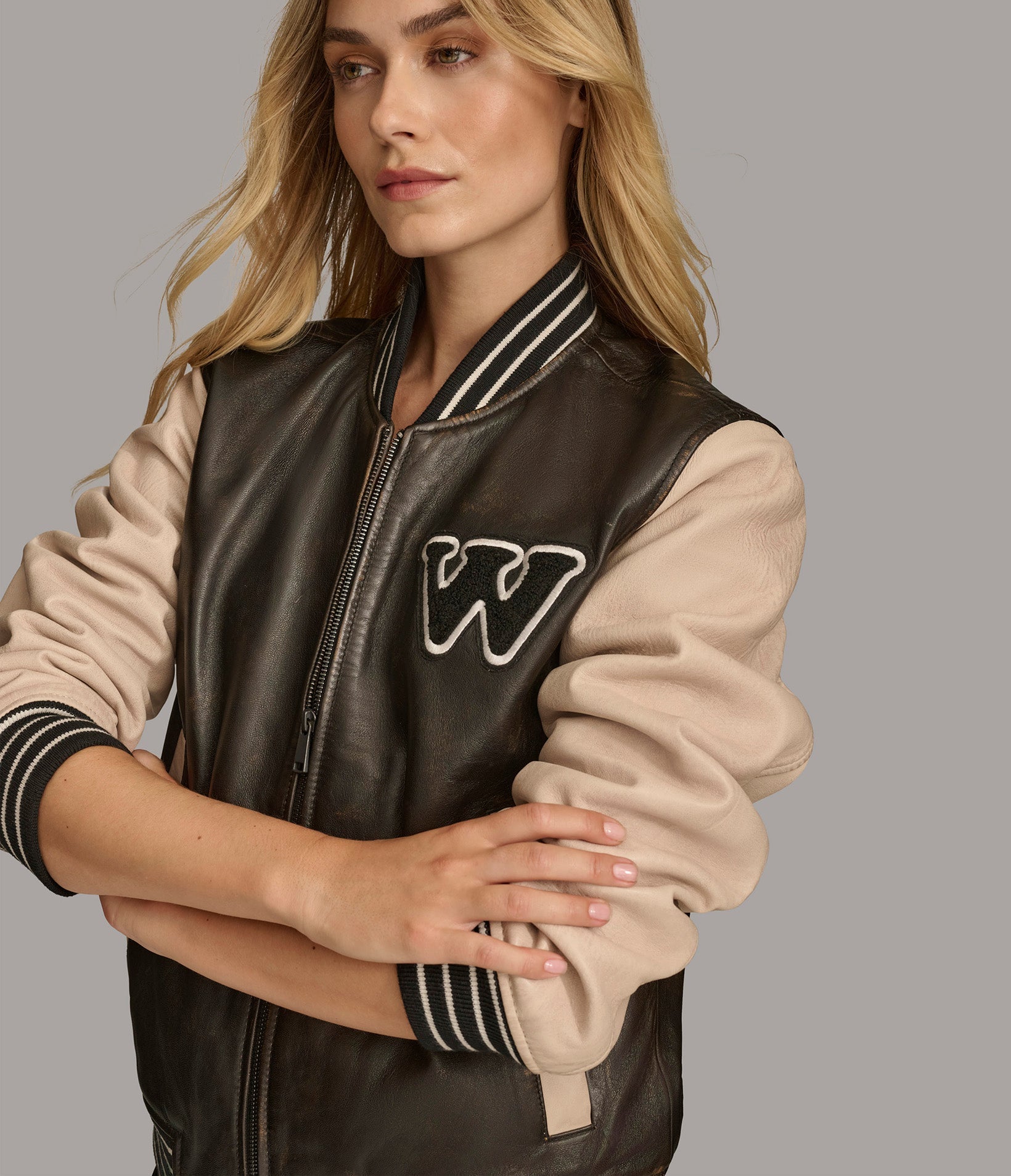Waverly Varsity Jacket - Rare Leather