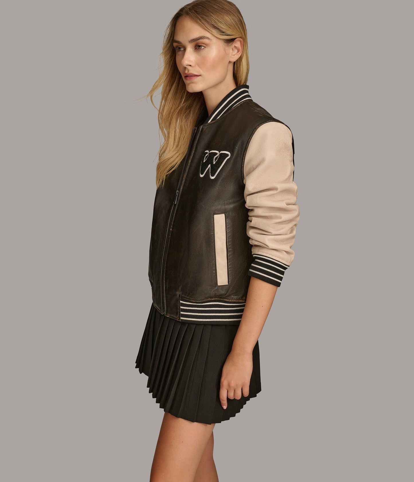 Waverly Varsity Jacket - Rare Leather
