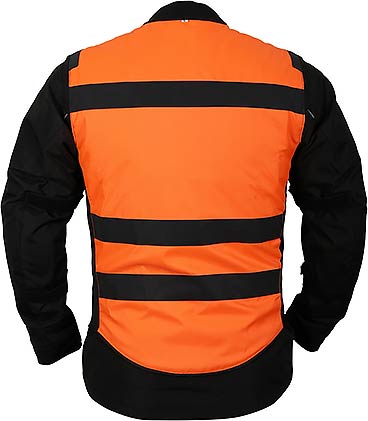 WEISE Flare Neon Yellow and Orange Reflective High Visibility Reversible Vest - Vox Leather