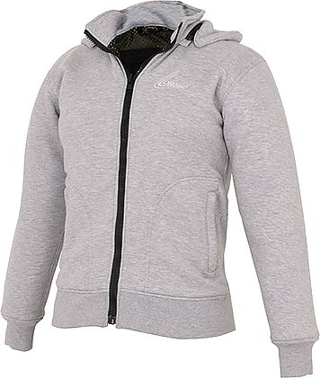 WEISE Womens Stealth CE Armored Hoodie - CE level 2 PPE - Vox Leather