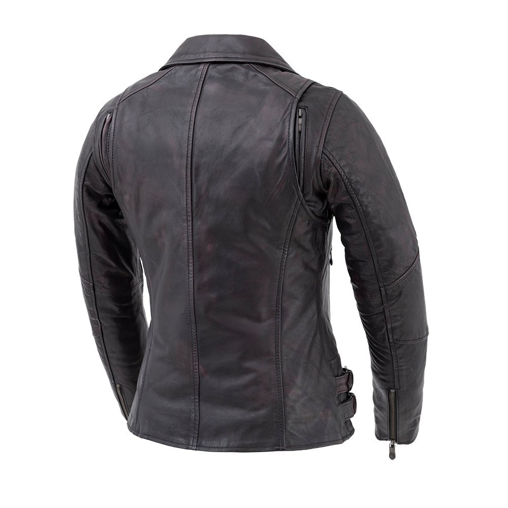 Wildside - Women's Motorcycle Leather Jacket - Rare Leather