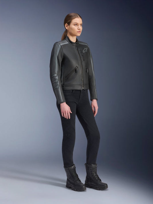 Women Stella Dyno Leather Jacket - Vox Leather