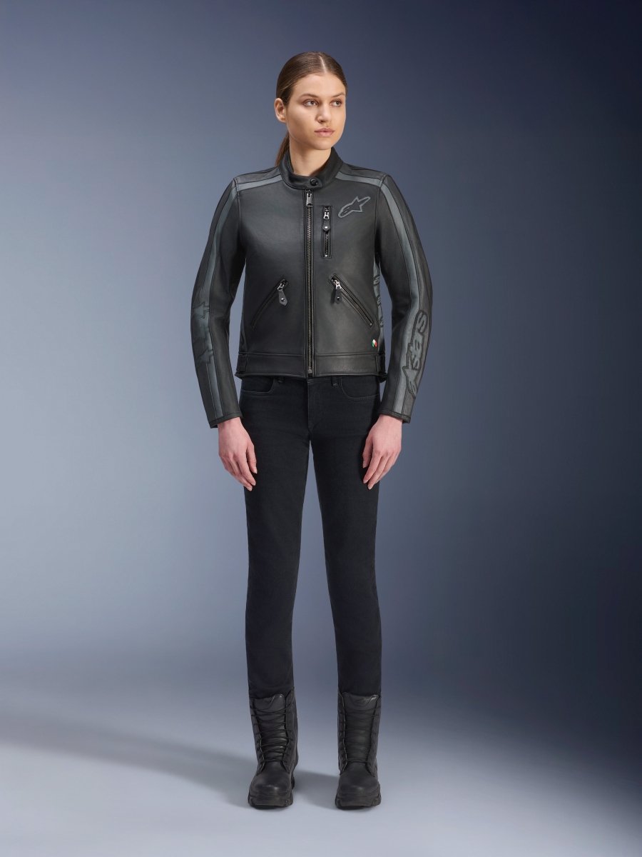 Women Stella Dyno Leather Jacket - Vox Leather