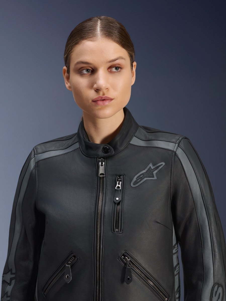 Women Stella Dyno Leather Jacket - Vox Leather
