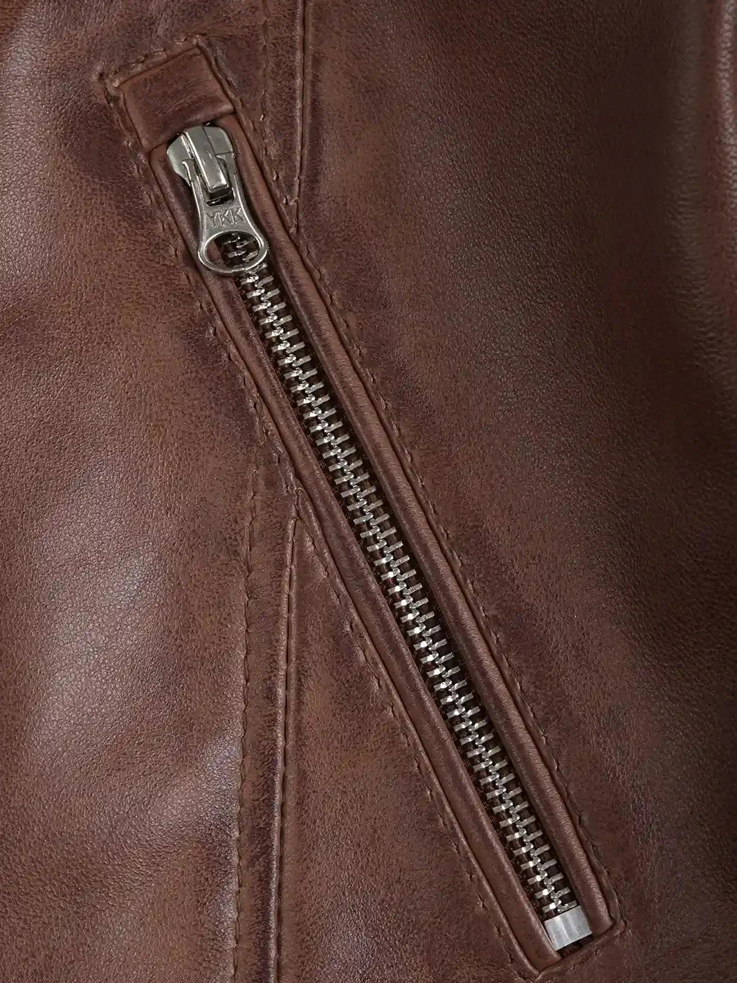 Womens Cognac Brown Cafe Racer Leather Jacket - Rare Leather
