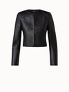 Women’s Cropped Leather Jacket - Rare Leather