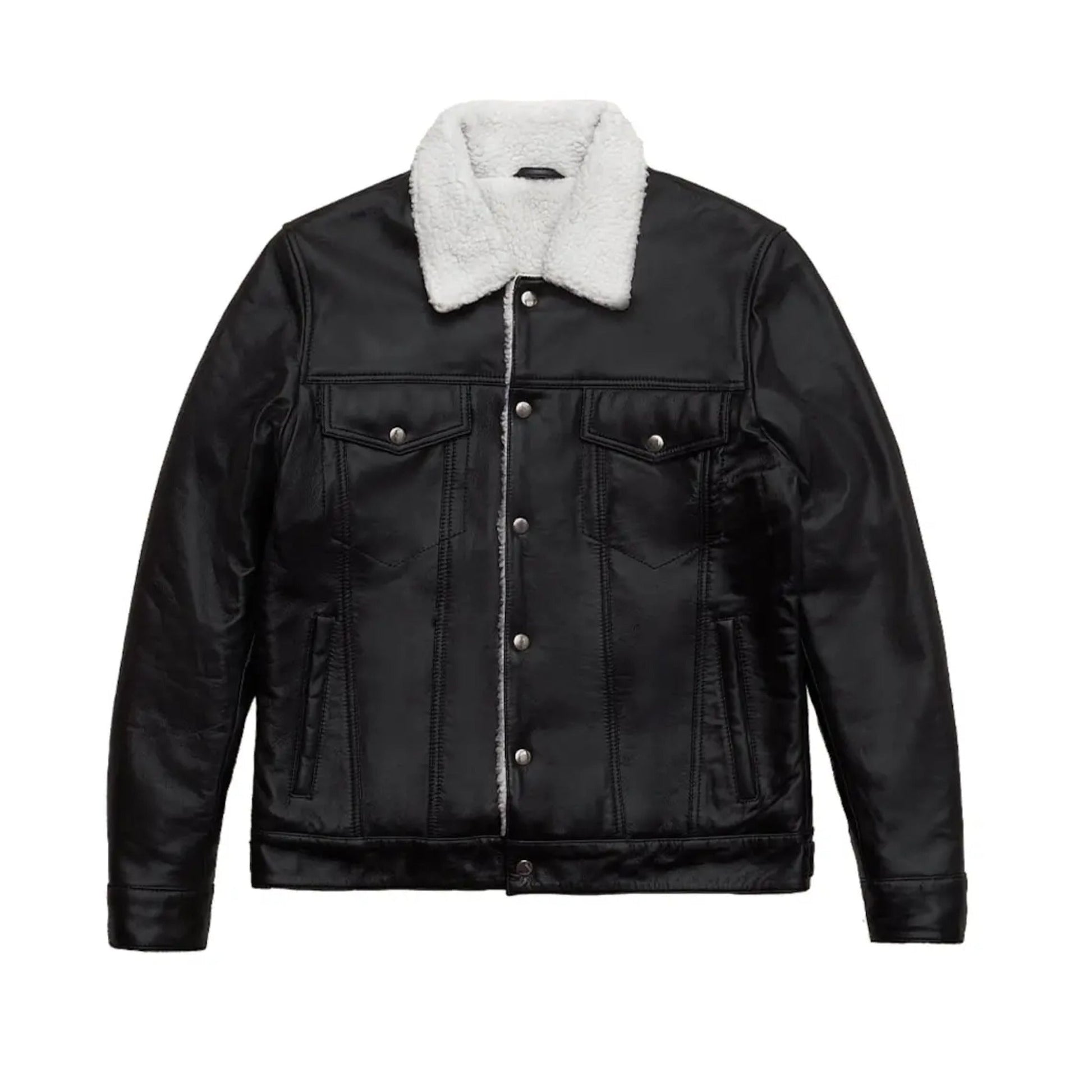 Women’s RAF B3 Aviator Shearling Sheepskin Trucker Jacket - Rare Leather