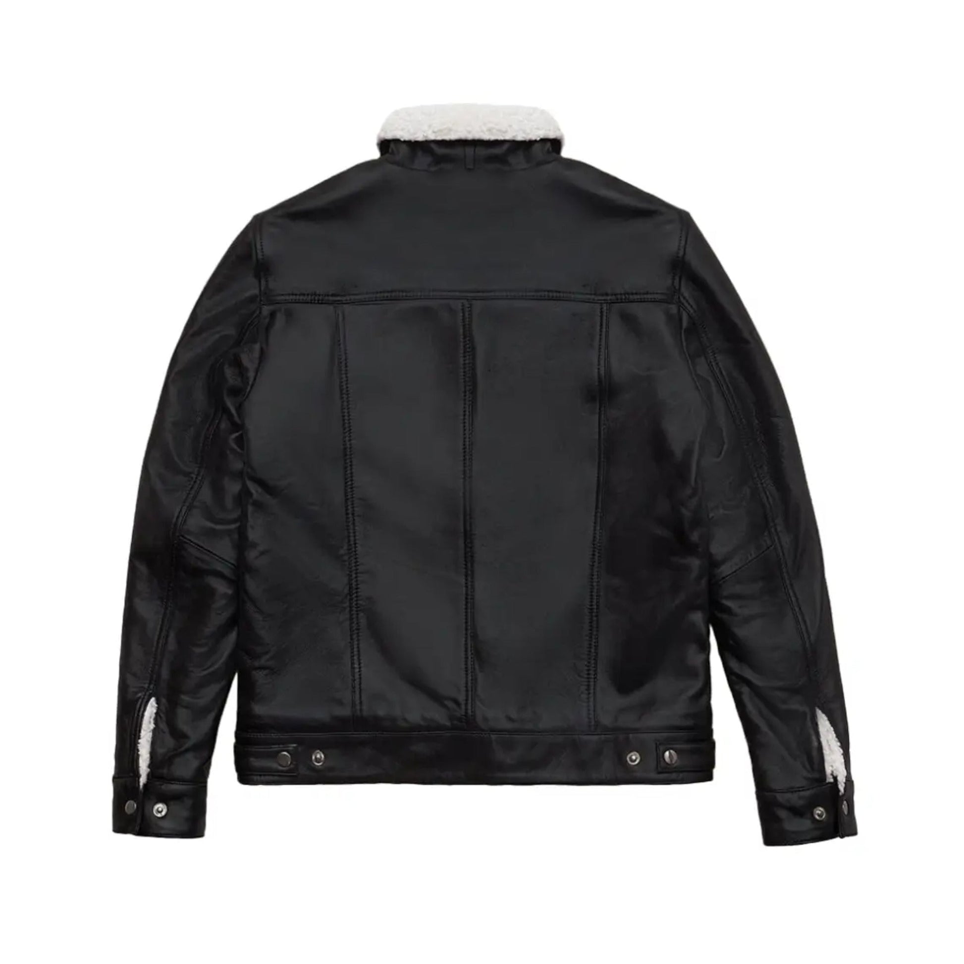Women’s RAF B3 Aviator Shearling Sheepskin Trucker Jacket - Rare Leather