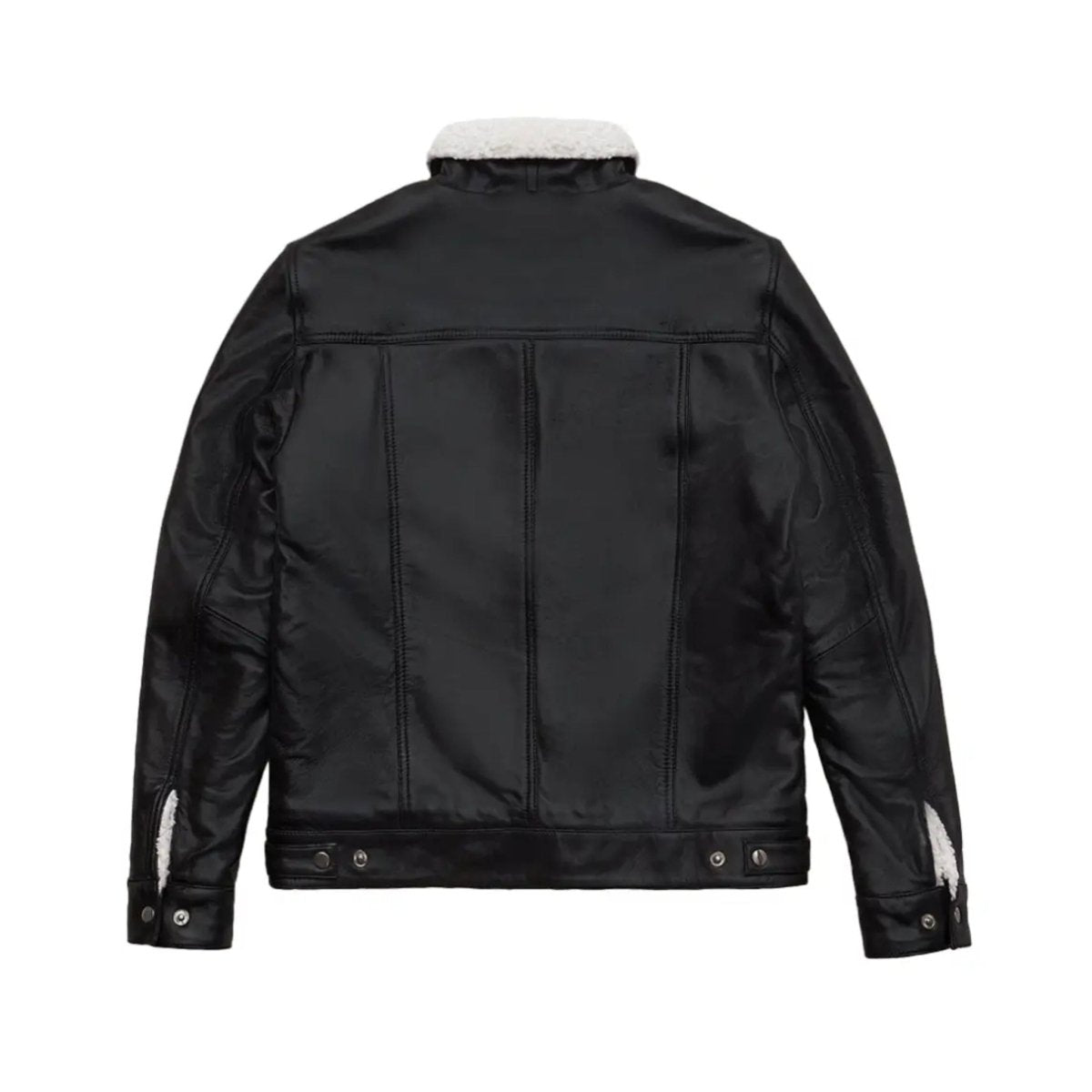 Women’s RAF B3 Aviator Shearling Sheepskin Trucker Jacket - Vox Leather