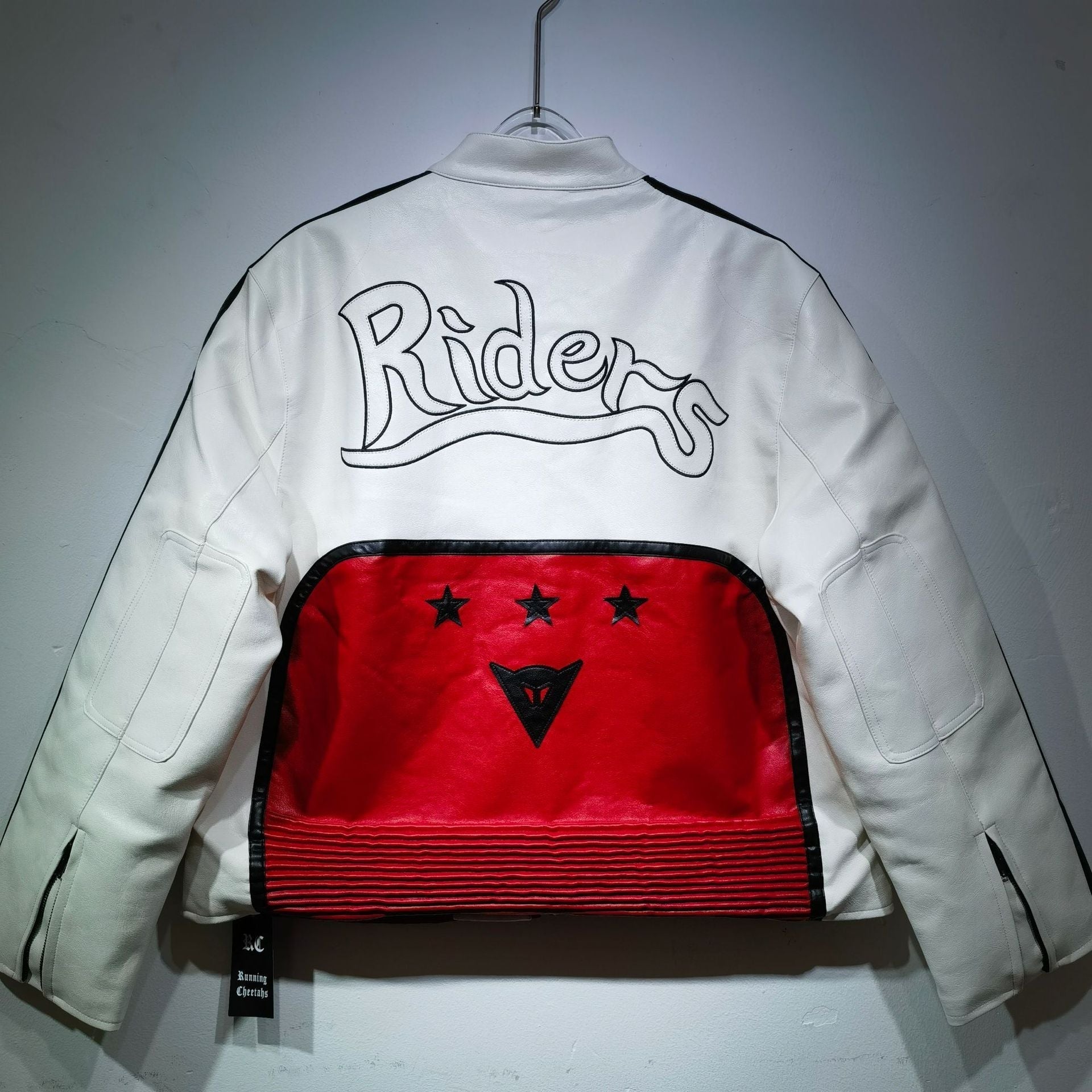 Yohji Leather Vintage Racing Jacket - Rare Leather Order Now !!